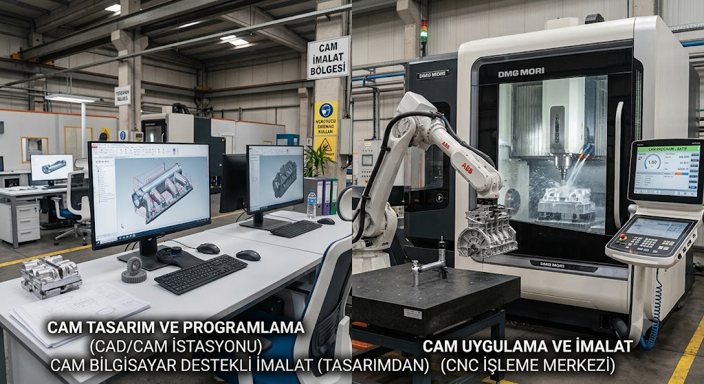 CAM ( CAM BİLGİSAYAR DESTEKLİ İMALAT )